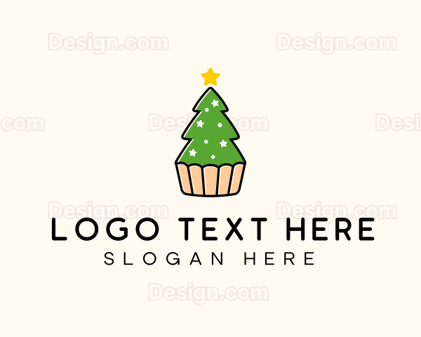 Christmas Tree Cake Logo