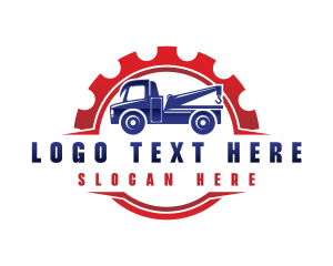 Tow Truck Transportation logo