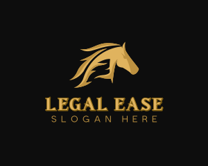 Stallion Horse Equine Stable logo