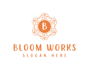 Botany Flower Petals logo design