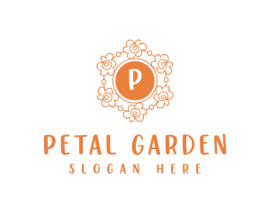 Botany Flower Petals logo design