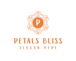 Botany Flower Petals logo design