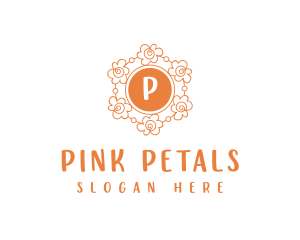 Botany Flower Petals logo design