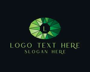 Precious Jewelry Emerald Gemstone   logo