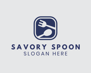 Spoon Fork Diner logo design