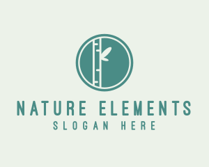 Natural Bamboo Garden logo design