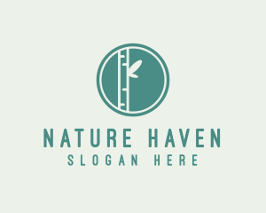 Natural Bamboo Garden logo design