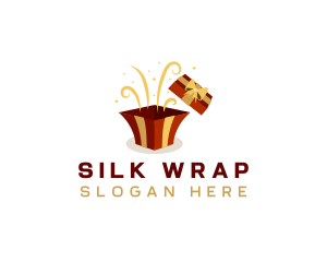 Gift Box Present logo design