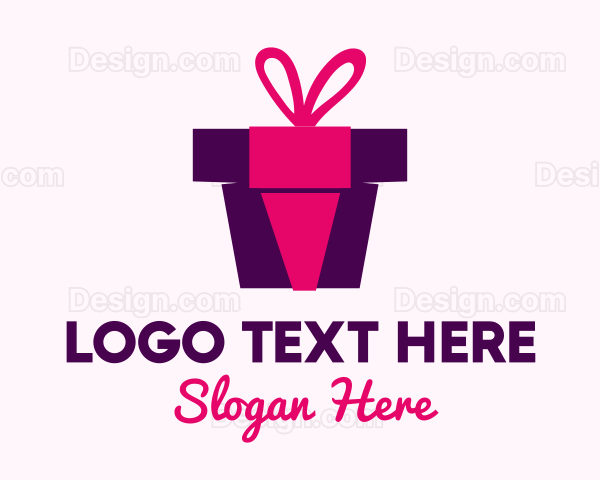 Gift Box Present Logo