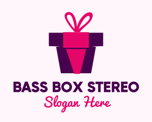 Gift Box Present  logo design