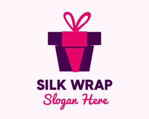 Gift Box Present  logo design
