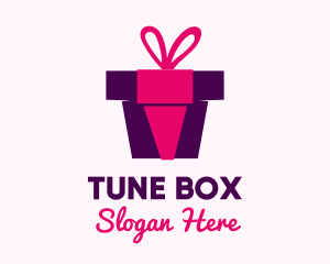 Gift Box Present  logo design