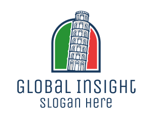 Italy Pisa Tower  logo