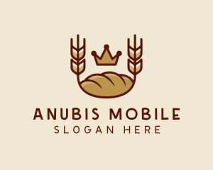 Wheat Bread Loaf  logo design