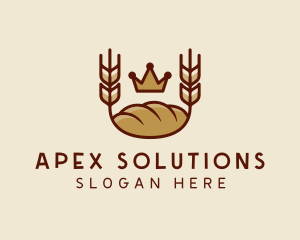 Wheat Bread Loaf  logo design