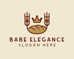 Wheat Bread Loaf  logo design