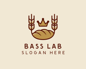 Wheat Bread Loaf  logo design