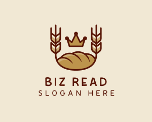 Wheat Bread Loaf  logo design