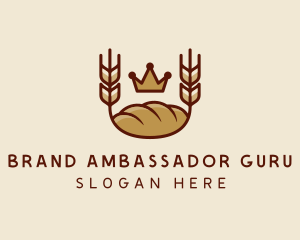 Wheat Bread Loaf  logo design