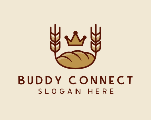 Wheat Bread Loaf  logo design