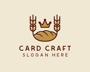 Wheat Bread Loaf  logo design