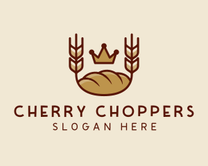 Wheat Bread Loaf  logo design