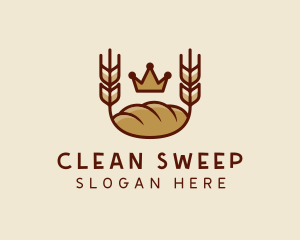 Wheat Bread Loaf  logo design