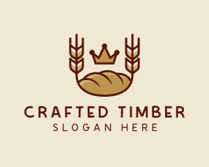 Wheat Bread Loaf  logo design