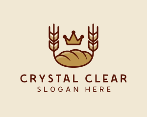 Wheat Bread Loaf  logo design