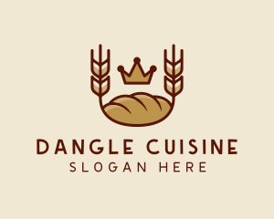 Wheat Bread Loaf  logo design