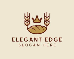 Wheat Bread Loaf  logo design