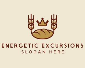 Wheat Bread Loaf  logo design