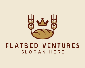 Wheat Bread Loaf  logo design