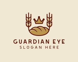 Wheat Bread Loaf  logo design