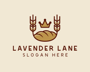 Wheat Bread Loaf  logo design