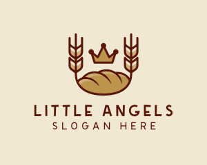 Wheat Bread Loaf  logo design