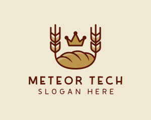 Wheat Bread Loaf  logo design