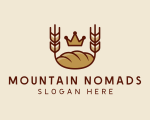 Wheat Bread Loaf  logo design