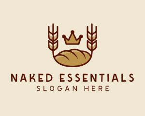 Wheat Bread Loaf  logo design