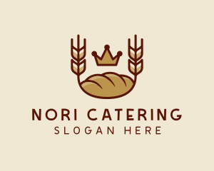 Wheat Bread Loaf  logo design