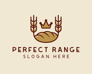 Wheat Bread Loaf  logo design