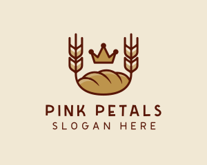 Wheat Bread Loaf  logo design