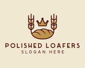 Wheat Bread Loaf  logo design