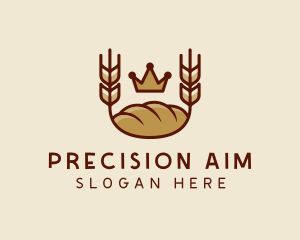 Wheat Bread Loaf  logo design