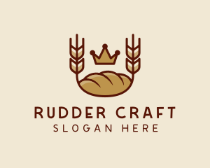 Wheat Bread Loaf  logo design