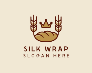 Wheat Bread Loaf  logo design