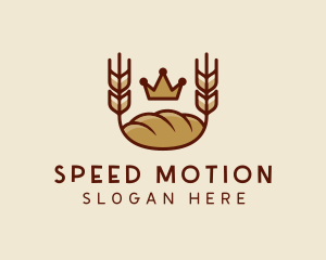 Wheat Bread Loaf  logo design