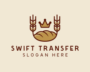 Wheat Bread Loaf  logo design