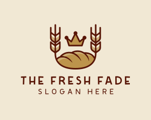 Wheat Bread Loaf  logo design