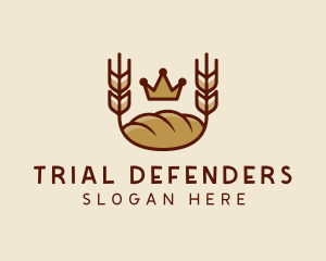 Wheat Bread Loaf  logo design